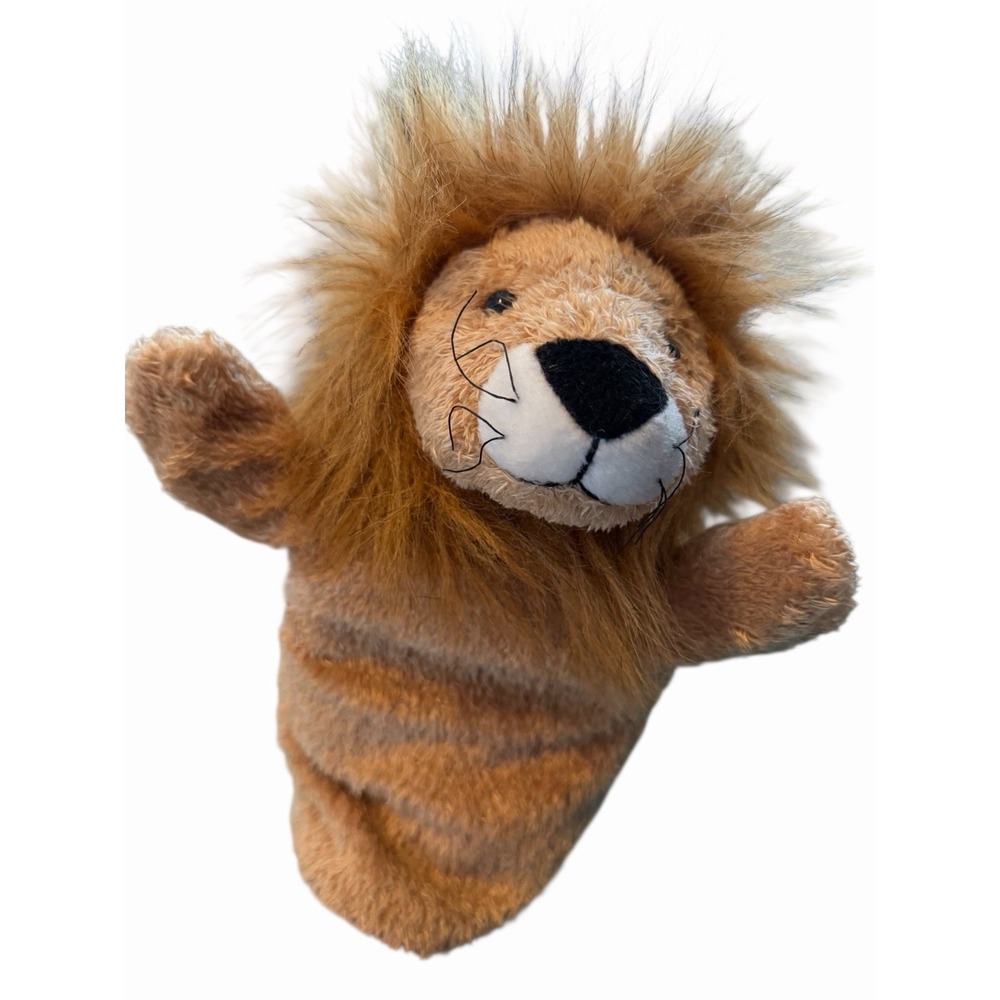 Gund Luke Lion Hand Puppet Or Golf Club Head Cover Plush Toy Stuffed Animal
